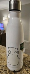 Bob’s Burgers Kuchi Kopi Glow In The Dark Water Bottle