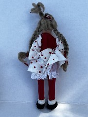 Playmates How Grinch Stole Christmas Cindy Lou Who Doll & Max Dog Figure