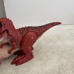 T-Rex Red Roaring Walking Light Up Dinosaur Battery Operated Zuru 12x7x3″