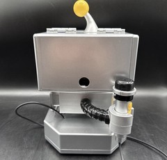 LankyBox LankyBot Silver Robot Figure Toy, Plastic, Yellow/Black/White