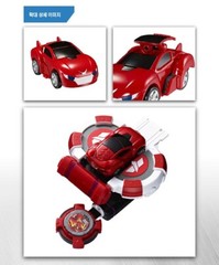 Power Battle Watch Car Avan Coin-Battle Roi Roy Red Watchcar Korean Young Toys