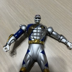 VTG Bandai Power Rangers Wild Force SILVER Ranger Spin Morphin Action Figure