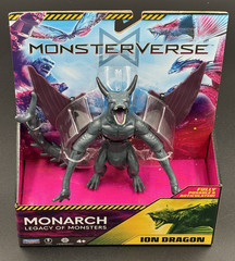 MonsterVerse Godzilla Figure Set of 3 Titanus Scylla, Mothra & Ion Dragon NIB