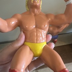 Two 1984 WWF WWE TITAN Wrestling Figures Vintage 80s Toys