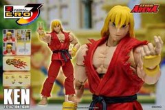 New Storm Toys SFSA01 1/12 Street Fighter ALPHA3 Ken Action Figure Model In Hand