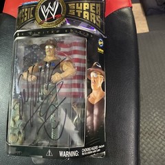 wwe wwf classic superstars toyfare magazine 1 of 3000 sgt. slaughter figure Rare