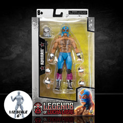 Konnan Classic Masked Era Edition Legends of Lucha Libre Premium 1:12 Scale 6″