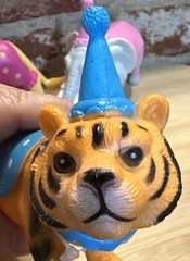 ANKYO Circus Zoo Animals Birthday Party Tiger Elephant Lion Cake Toppers