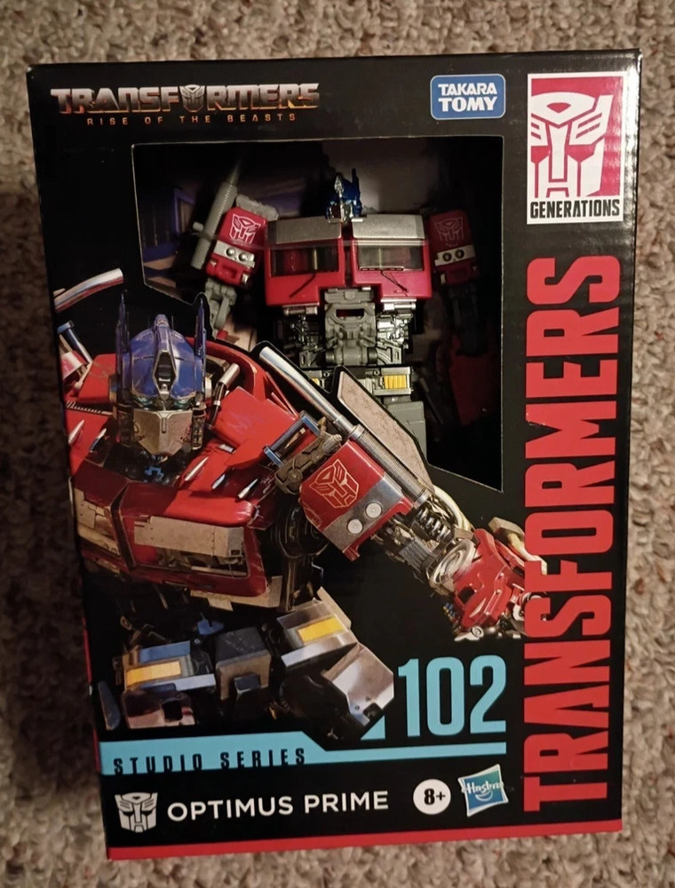 Hasbro Transformers Rise of the Beasts Optimus Prime #102 Voyager Class Figure