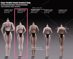 US TBLeague S24A 1/6 Female Seamless Body Medium Breast Pale Figure model Toy
