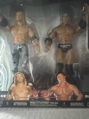 WWE Deluxe Aggression 2 Pack Edge Vs Batista Jakks Pacific