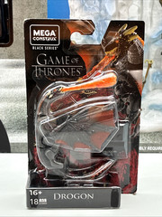 Game of Thrones Lot 5 Mega Construx Figures & Funko The Wall Display NIB Sealed