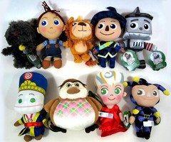 Bandai Legends of Oz Dorothy’s Return Complete Set of 9 PLUSH Dolls New with Tag