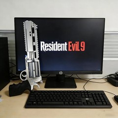 Resident Evil 9 Requiem 2026-Leon s Revolver Requiem 1:1 FREE SHIPPING!!