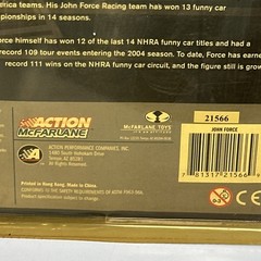 John Force NHRA Action Series 3 Figure McFarlane