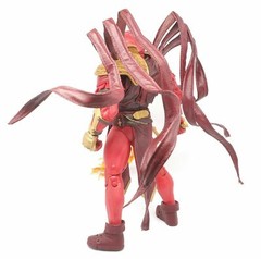 SU-C-AZ: Custom Faux Leather wire Straps / Cape for McFarlane Azrael (No Figure)