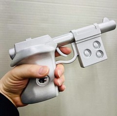 Big Jim Wolf Pack Commander 1:1 scale Tranquilizer Gun Prop – Silver Version