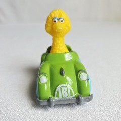 Lot of 3 Playskool 1980s Sesame Street diecast vehicles (wear and tear)