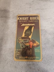 VINTAGE 80’S ARMITRON KNIGHT RIDER SPORT WATCH W/ PACKAGE VHTF EXTREMELY RARE