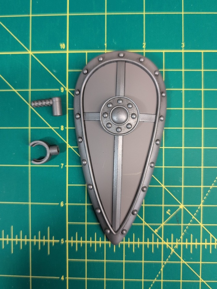 Mythic Legions Four Horsemen Long Body Shield & 2 Mounts “NEW & I SHIP DAILY”