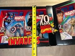 Marvel Universe 70 Years of Marvel Comics The Invaders 4 Pack SDCC Exclusive NIB