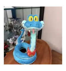 Zootopia 2 Gary A Snake Plush Toys Can Be Bent Anime Fidget Toy Rotatable