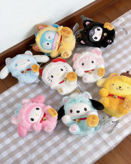 TOP TOY Sanrio Lucky cat Series Vinyl Plush Confirmed Blind Box Figures Hot!!