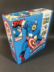 MARVEL MEZCO EXCLUSIVE ONE:12 CAPTAIN AMERICA SILVER AGE 6″ FIGURE OPENED RARE