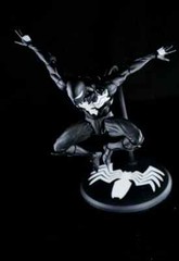 MESS TOYS Black Venom Symbiote Spider-Man Black Spider Action Figure Boxed