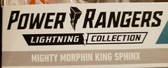Hasbro Power Rangers Lightning Collection Mighty Morphin King Sphinx