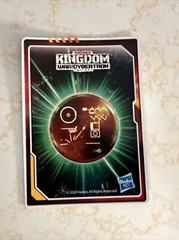 Transformers Kingdom PREDACON Golden Disk Card War For Cybertron Beast Wars