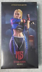 New STAR MAN MS-012 1/6 Street Girl Female Fighter 6 Cammy 12″ Action Figure