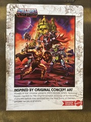 Mattel Masters Of The Universe MOTU He-Man Sketch Book Series Concept Art. 4 Fig