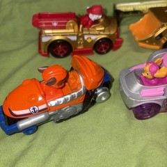 Paw Patrol Metal/Plastic Die Cast Lot 8 Different Vehicles