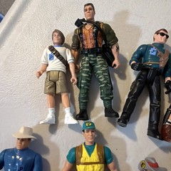 Jurassic Park/world Humans set Of 9 Adults And 1 kid