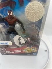 Amazing SPIDER-MAN 6″ Figure Black : Avenger Disney Marvel Web Shield NEW Sealed