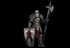 Knight of Asperity 10th Anniversary Male Figure -Vitruvian H.A.C.K.S. 1:18 Scale