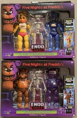 FNAF Endo Series Toy Freddy & VR Freddy & Toy Chica & Highscore Chica – New