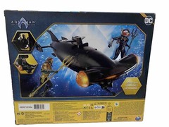 DC Comics Action Figure Battle Set w/ Submarine AQUAMAN vs BLACK MANTA Brand New