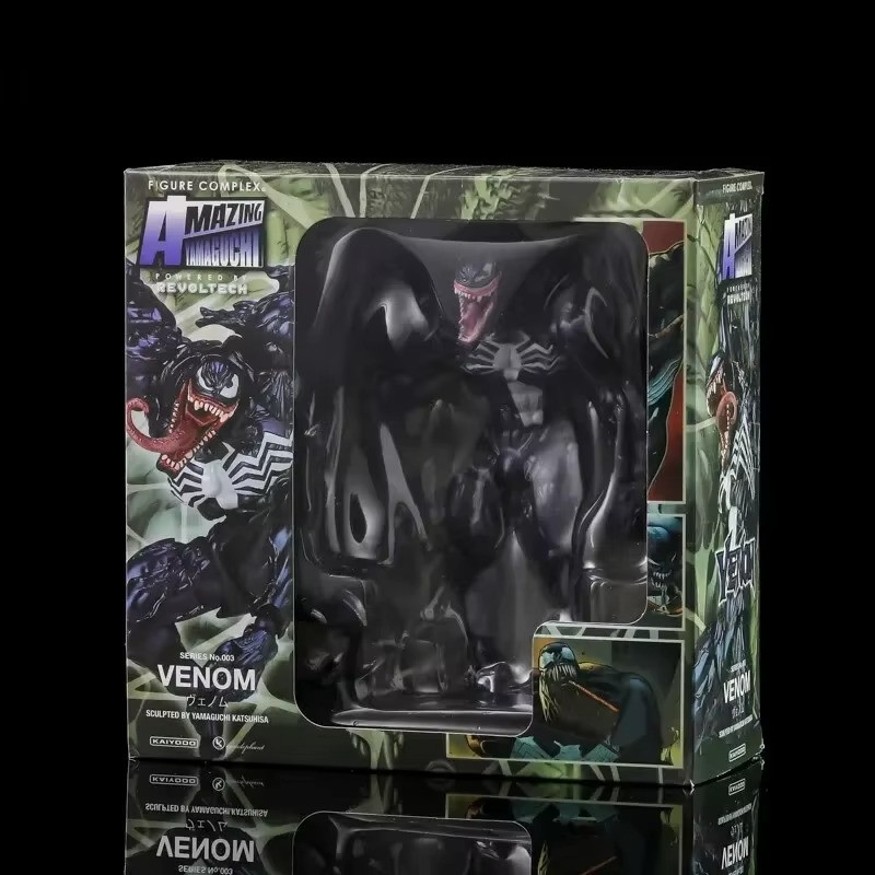 Spider-Man Yamaguchi Style Venom Action Figure 17cm Collectible Statue Poison
