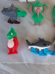 24 PCS Italian Brainrot Toy,Tralalero Tralala Action Figures – Italian Brain Rot
