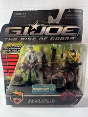 GI Joe Rise of Cobra GUNG HO v20 COPPERHEAD v7 2009 MOC ROC figures Walmart *523