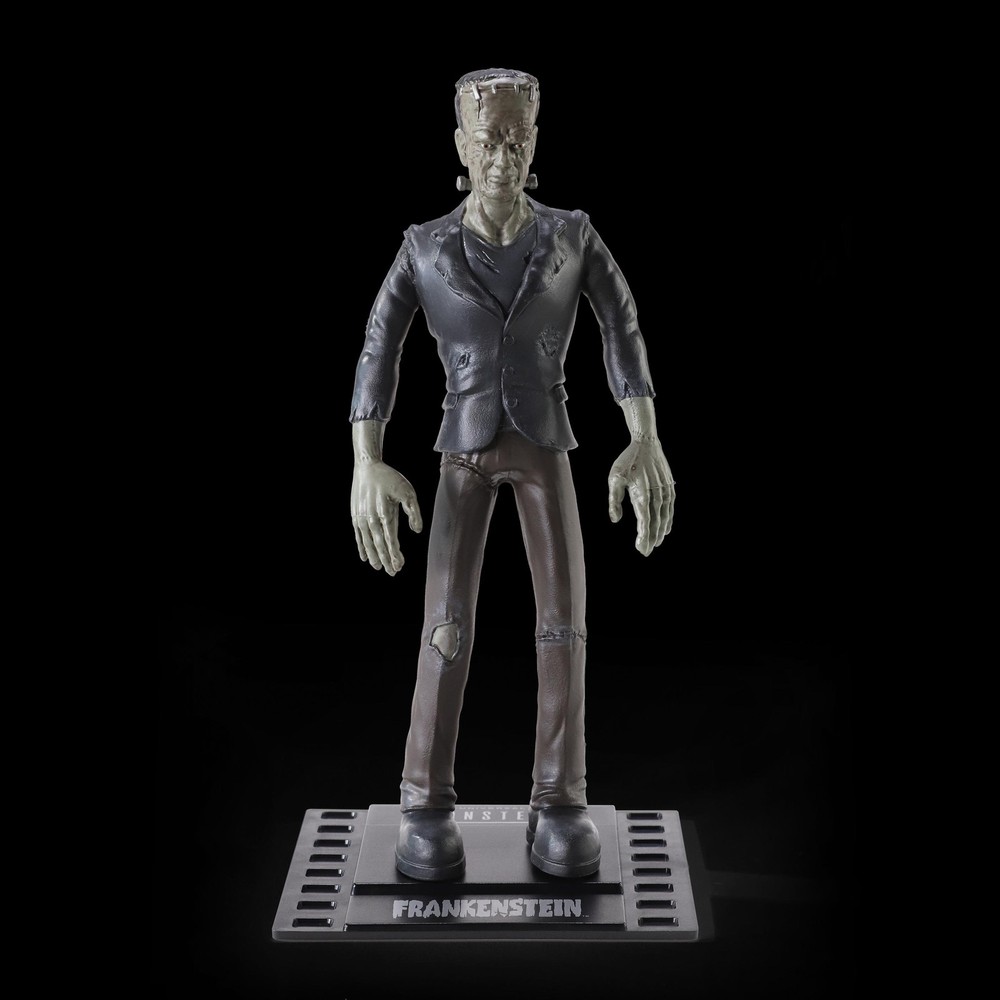 BendyFigs The Noble Collection NN1166 License Frankenstein, Multicoloured, Mediu