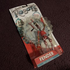 ROBOTS Movie 7” FENDER Action Figure (Sealed) New In Box Rare