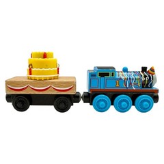 Thomas & Friends Wooden Railway Birthday Thomas with Musical Cake Cargo Y4501