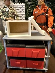 1/6 Scale 12″ Gi Joe Adventure Team Medical Supplies Container