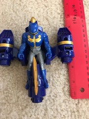 3 Bandai Power Rangers Mega Rangers Cycles Vehicle Action Figure Toys Red Gray