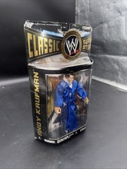 WWE Jakks Andy Kaufman Classic Superstars Series 22 Action Figure Blue Robe WCW