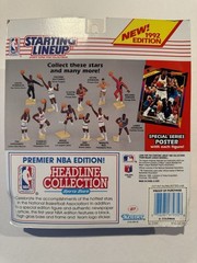 💥🏀 1992 DERRICK COLEMAN Starting Lineup, NJ Nets, NBA, Card & Poster 🏀💥
