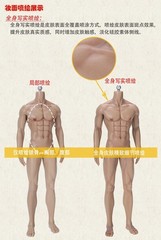 30cm LDDOLL 30Boy 1:6 flexible Muscular silicone Male Action Figure Body Model